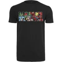 Merchcode T-Shirt Merchcode Herren Marvel Logo Character Tee (1-tlg)