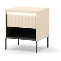 yourhouse24 Nachttisch Nachttisch TREND Schlafzimmer TS-10 - sandbeige