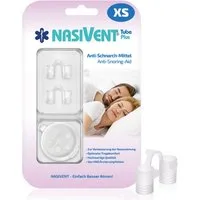 Nasivent Schnarchstopper NASIVENT Tube Plus - PREMIUM - Anti Schnarch Mittel, sanfte Schnarchtherapie und Atmenverbesserung