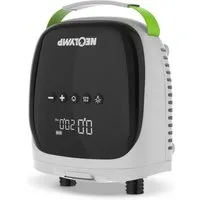 NEOLYMP Akku-Luftpumpe SUP Pumpe Elektrisch - Aufpumpen in Minuten statt mühsam von Hand (Elektrische Luftpumpe Kompressor für SUP Kajak Boot Zelt), 20 PSI, Auto-Stopp & LED-Display in PSI & BAR - 12V & USB-C Akku