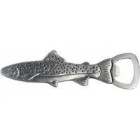 Rex London Flaschenöffner Fisch (ca. 12,9 x 3,5 x 0,6 cm, 1-tlg., Edelstahl), in Spirit of Adventure Präsentationsbox