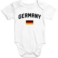 MoonWorks Body Baby Body Deutschland Flagge WM Fußball Weltmeisterschaft 2018 World