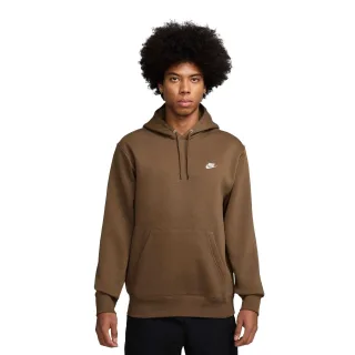 Nike - "Club" Hoodie zum Überziehen für Herren, Fleece (Mosswood Braun)