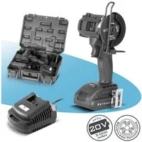 STAHLWERK Akku-Winkelschleifer Mini Brushless Handwinkelschleifer 20Volt 2Ah, max. 20000 U/min, (1 tlg)