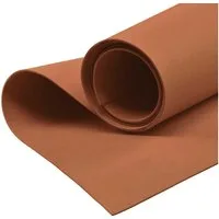 maDDma Moosgummi ab 0,5m Moosgummi 90cm breit Schaumgummi, hellbraun