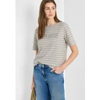 CECIL Print-Shirt mit U-Boot-Ausschnitt