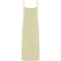Zwillingsherz Trägerkleid Baumwoll Maxi Musselin "Uni"