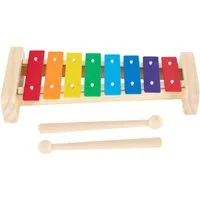 Classic Cantabile Glockenspiel Classic Cantabile GS-8 Glockenspiel für Kinder, Inkl. ein Paar Holz-Schlägel, Diatonisch mit 8 Tönen in C-Dur