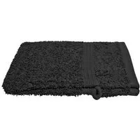 Julie Julsen Handtücher 1-Handtücher-Schwarz-Waschhandschuh 15 x 21 cm, Baumwolle (1-St)