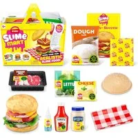 ZURU Kinder-Küchenset ZURU 15905A - Slime Mart Burger im Einkaufskorb - Schleim