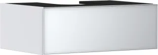 Hansgrohe Xevolos E Waschtischunterschrank Mattweiß 780/550 mit 1 Schubkasten für Konsole mit Aussch 54310320
