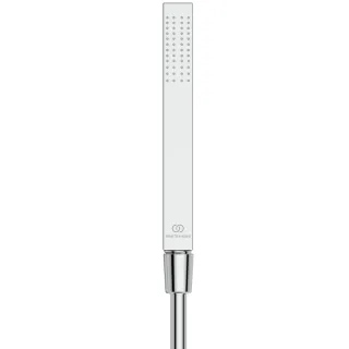 Ideal Standard Duschsystem Eco CTherm T25M mit Thermostat Stick-HB und eckiger Kopfbrause Chrom, A84 A8492AA