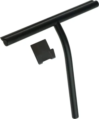 Neuesbad Serie 600 Dusche SQUEEGEE mit HANGER mit 3M TAPE, Schwarz NB1DEADIN31K1