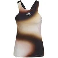 adidas Performance Tanktop Tennis-Tank Melbourne Printed schwarz/sand/weiss Damen