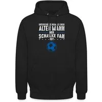 Spreadshirt Hoodie Schalke Fan Alter Mann Fußball Fan Geschenk Unisex Hoodie (1-tlg)