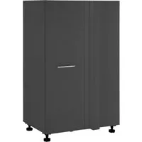 Laundreezy Eckschrank Laundreezy, Eckschrank BxHxT 100x162x68 cm (1-St) Breite 100cm, Tür L/R montierbar, Softclose-Funktion