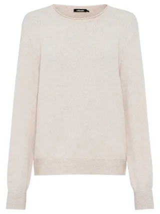 Olsen - Pullover Long Sleeves caffe latte mel. - Gr. - 36