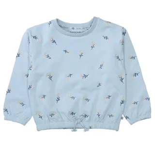 BASEFIELD - Md.-Sweatshirt soft blue aop - Gr. - 116/122