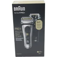Braun Elektrorasierer Series 9 Pro+ 9517s, Aufsätze: 1, ProLift Trimmer, Elektrorasierer & ProLift Trimmer, inkl. Reise-Etui, AutoSense, 4+1 Scherkopf, 10.000 Schallvibrationen