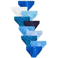 Next Slip Unterhosen aus 100 % Baumwolle, 10er-Pack (10-St)
