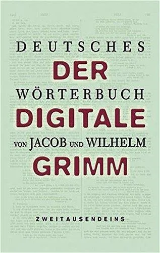 Deutsches Wörterbuch. 2 CD-ROMs. Der digitale Grimm