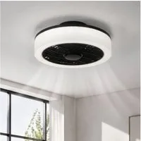 ZMH Deckenventilator Mit Fernbedienug & Licht Leise für Schlafzimmer Timer Dimmbar Fan