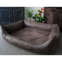Hundebettenmanufaktur Tierbett Hundebett Ortopedico Stoffart Farbe und Größe wählbar