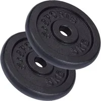 ScSPORTS® Hantelscheibe, 10 kg, (2-tlg)