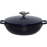 Staub Auflaufform La Cocotte 28cm rund Bouillabaisse Topf, Gusseisen