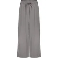 SUBLEVEL Culotte Damen Viskose Sommer Hose weites Bein Knöchelhoch