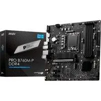 PRO B760M-P, Mainboard schwarz