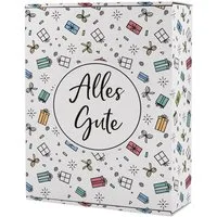 Herz & Heim Geschenkbox zum Geburtstag - Geschenkverpackung aus stabiler Pappe, verschiedene Größen
