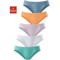 petite fleur by Lascana Bikinislip (5er-Pack) aus weicher Pikee-Qualität