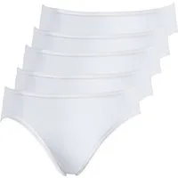 Schöller Bikinislip 5er Pack Damen Bikinislip Baumwolle-Elasthan (Packung, 5-St) -