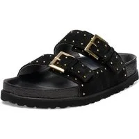 vitaform Damen Pantoletten Veloursleder Pantolette