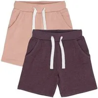 Minymo Sweatshorts MIGirls 2er-Pack Gemütliche Sweatshorts 2 PACK