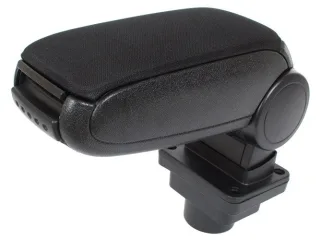 Mittelarmlehne Armlehne KLAPPBAR Textil Schwarz für Skoda Fabia I 6Y 1999-2007