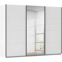OTTO home Schwebetürenschrank Kleiderschrank Schrank Schlafzimmerschrank Garderobe AGORDO (Breiten 203/271/315/360 cm in drei Griff-Farben - NEU: Farbe SCHWARZ) Top Innenausstattung, in 4 Breiten und 2 Höhen MADE IN GERMANY