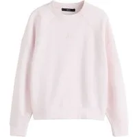 Next Sweater Sweatshirt mit Rundhalsausschnitt und Logo (1-tlg)
