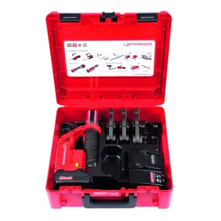 Rothenberger ROMAX COMPACT TT EU im ROCASE mit 1x2Ah Akku, Ladegerät, Pressbacke Compact TH16-20-26" - 1000002120