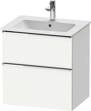 Duravit D-Neo Waschtischunterbau wandhängend Weiß Matt 610x462x625 mm - DE4361010180000 DE4361010180000