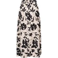 CLOUD 5IVE Sommerrock CLOUD 5IVE Maxi Skirt with side slit and floral print (1-tlg)