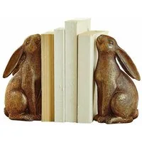 Mirabeau Osterfigur Buchstütze 2er Set Turexil antikmessing