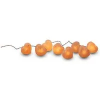 HAF LED-Lichterkette Salz LED Lichterkette Salzkristall 8 Kristalle Handarbeit Deko Licht, 8-flammig, Auswahl aus 4 verschiedenen Motiven