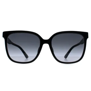 Moschino MOS134/F/S 7RM 9O schwarzes Muster dunkelgrauer Farbverlauf Sonnenbrille