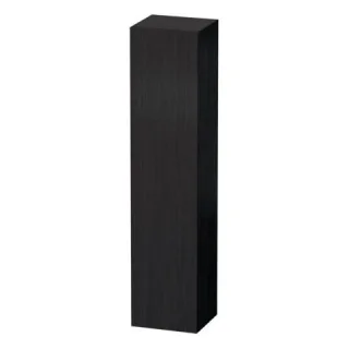 Duravit L-Cube Hochschrank Eiche Schwarz Matt 400x363x1760 mm - LC1180R1616 LC1180R1616