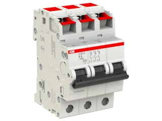 ABB Leitungsschutzschalter S203S-B6, B-Char., 6 kA, 6 A, 3-polig