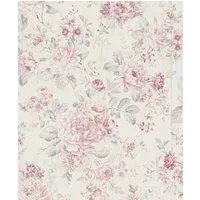 Rasch Vliestapete Rasch Selection, Floral, rosa creme 516029