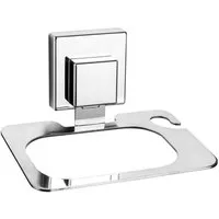 Smartloc Haartrocknerhalter Föhnhalter für Bad - Bohrfrei und praktisch Haartrocknerhalterung, (Haartrockner/Fönhalterung-Set, 2-tlg., Fönhalter-Set, Starker Halt ohne Bohren: Patentiertes Vakuumsystem)