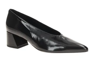 H?gl Damen-Pumps 4536 Schwarz Glattleder spitz Absatz 5cm